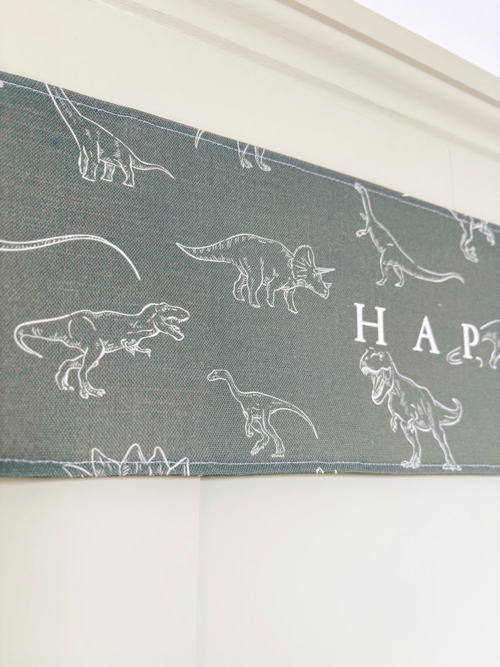 Dinosaur Banner - Optional Personalisation
